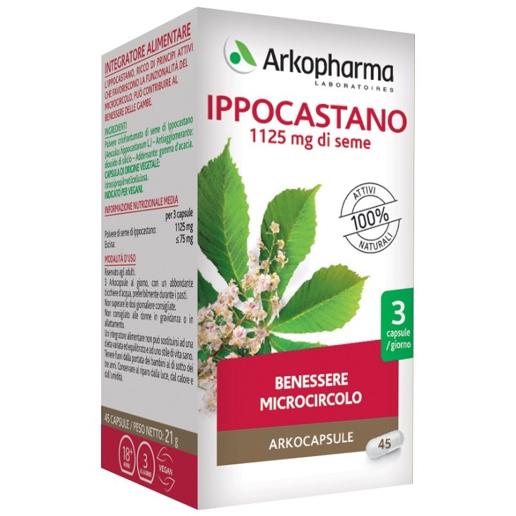 ARKOCAPSULE IPPOCASTANO BIO 45CP ARKOCAPSULE IPPOCASTANO BIO 45CP
