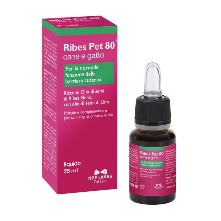 RIBES PET 80 GTT 25 ML VET