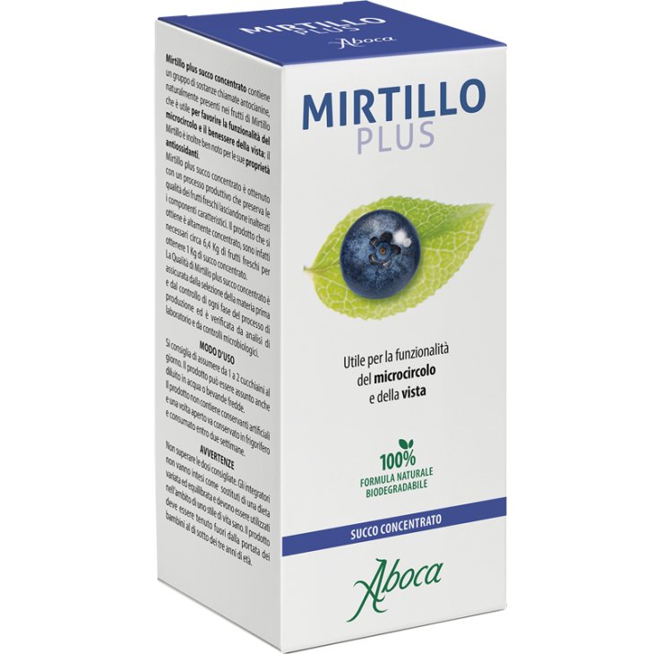 MIRTILLO PLUS SUCCO 100ML ABOCA