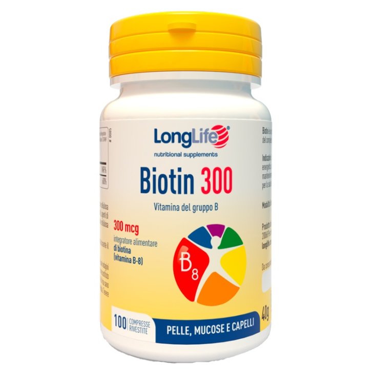 LONGLIFE BIOTIN 100CPR