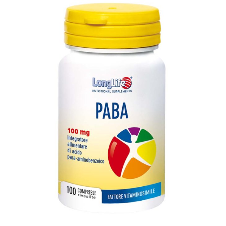 LONGLIFE PABA*100 100 Cpr LONGLIFE PABA*100 100 Cpr