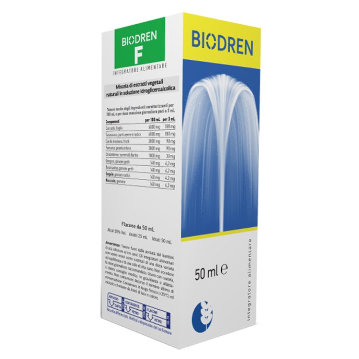 BIODREN F GTT 50 ML