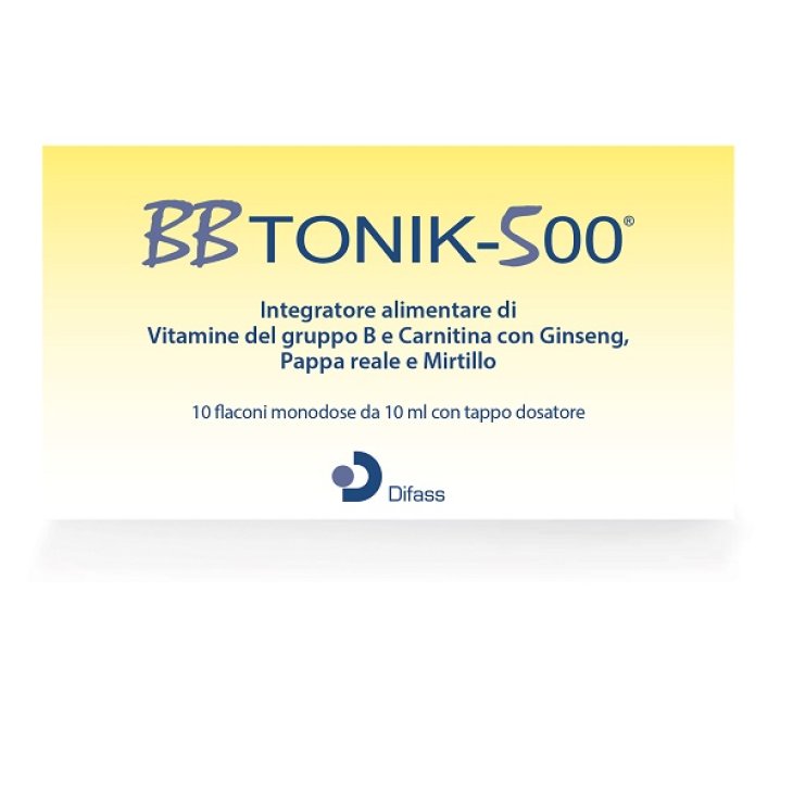 BBTONIK 500 INTEG 10FLAC 10ML BBTONIK 500 INTEG 10FLAC 10ML