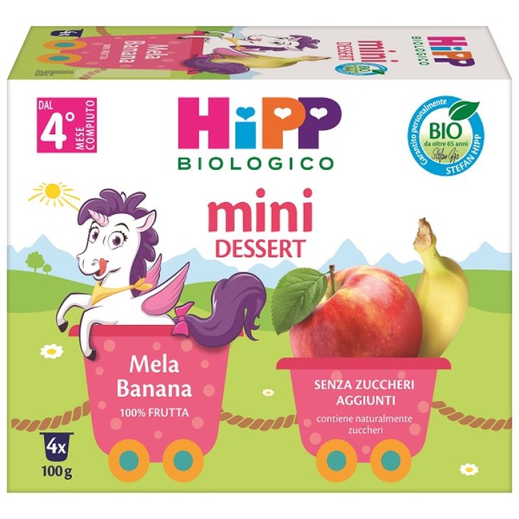 HIPP Bio Mer.Fr.Mela/Ban.4x100