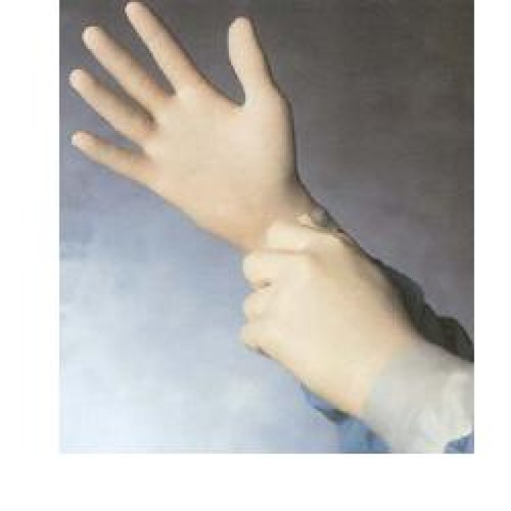 GUANTI LATT CHIR STER 7 1PAIO