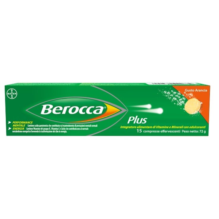BEROCCA PLUS 15CPR EFFERV