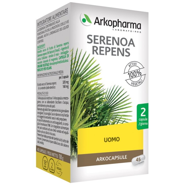 ARKOCAPSULE-SERENOA REPENS 45CPS ARKOCAPSULE-SERENOA REPENS 45CPS