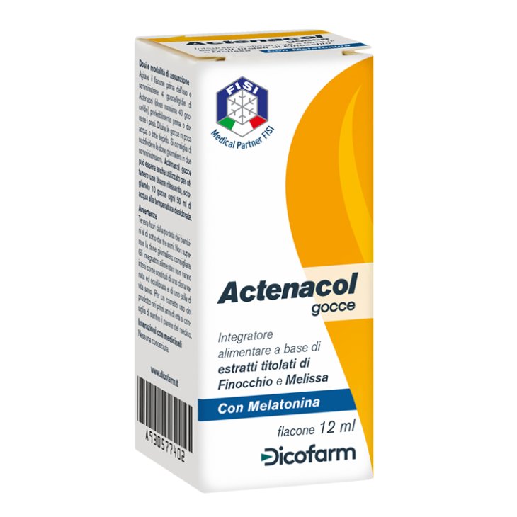 ACTENACOL GOCCE 12ML ACTENACOL GOCCE 12ML