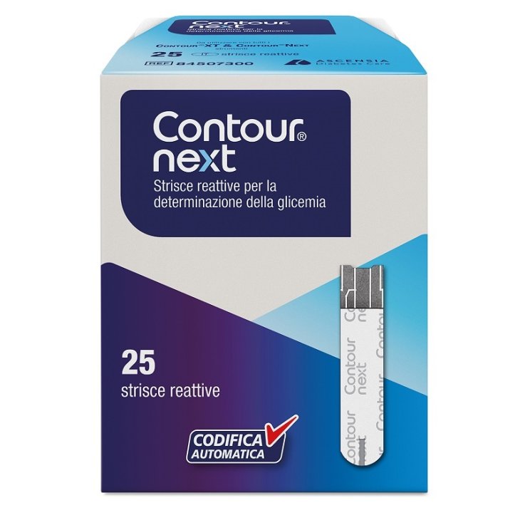 CONTOUR NEXT GLICEMIA 25STR