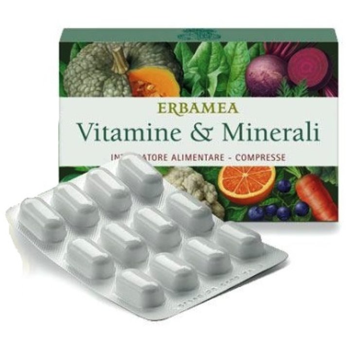 VITAMINE E MINERALI 24CPR ERBAM VITAMINE E MINERALI 24CPR ERBAM