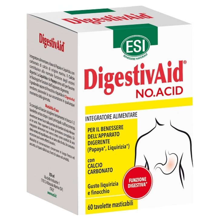 DIGESTIVAID ACID STOP 60TAV ESI