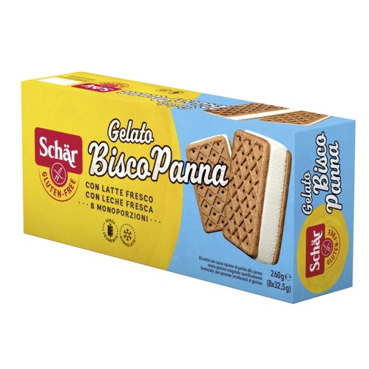 SCHAR GELATO BISCO PANNA 8PZ