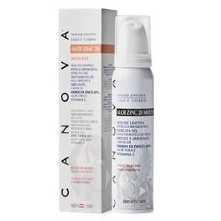 CANOVA ALOEZINC 20MOUSSE 100ML CANOVA ALOEZINC 20MOUSSE 100ML
