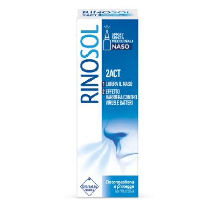 RINOSOL 2ACT SPRAY NASALE 15ML<