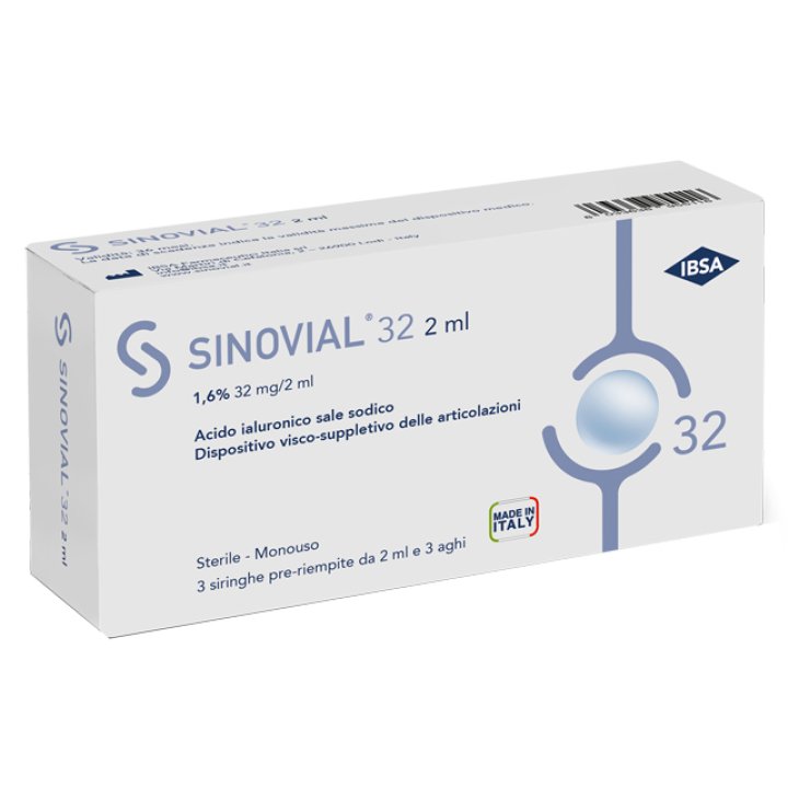 SINOVIAL 32 1,6% 32MG/2ML 3F