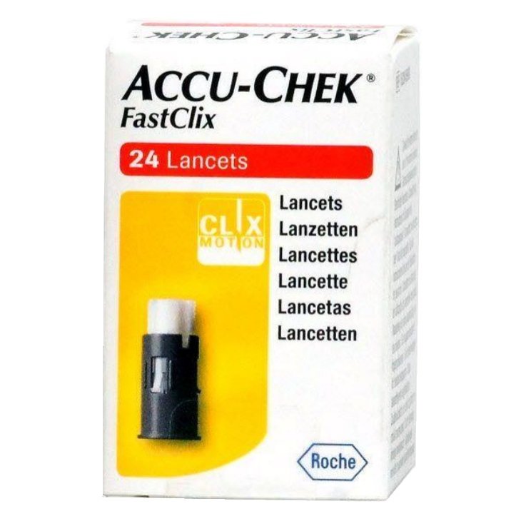 ACCU CHEK FASTCLIX 24 LANCETTE