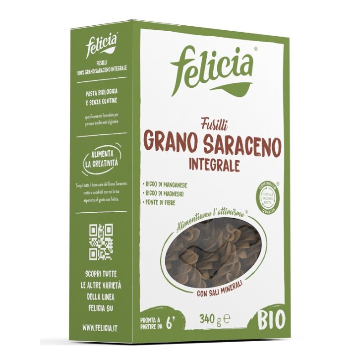 FELICIA Bio Sarac.Fusilli 340g FELICIA Bio Sarac.Fusilli 340g