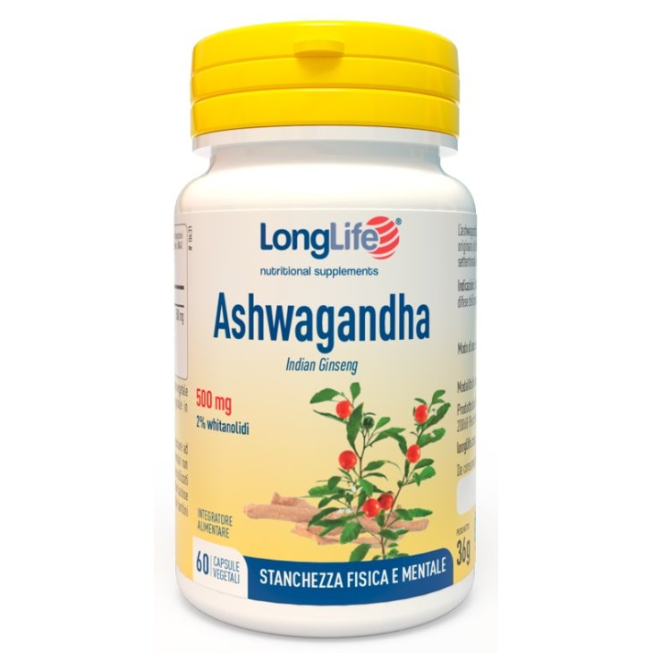 LONGLIFE ASHWAGANDHA 60CPS LONGLIFE ASHWAGANDHA 60CPS
