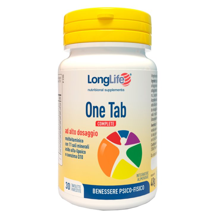 LONGLIFE ONE TAB COMPLETE 30TAV LONGLIFE ONE TAB COMPLETE 30TAV