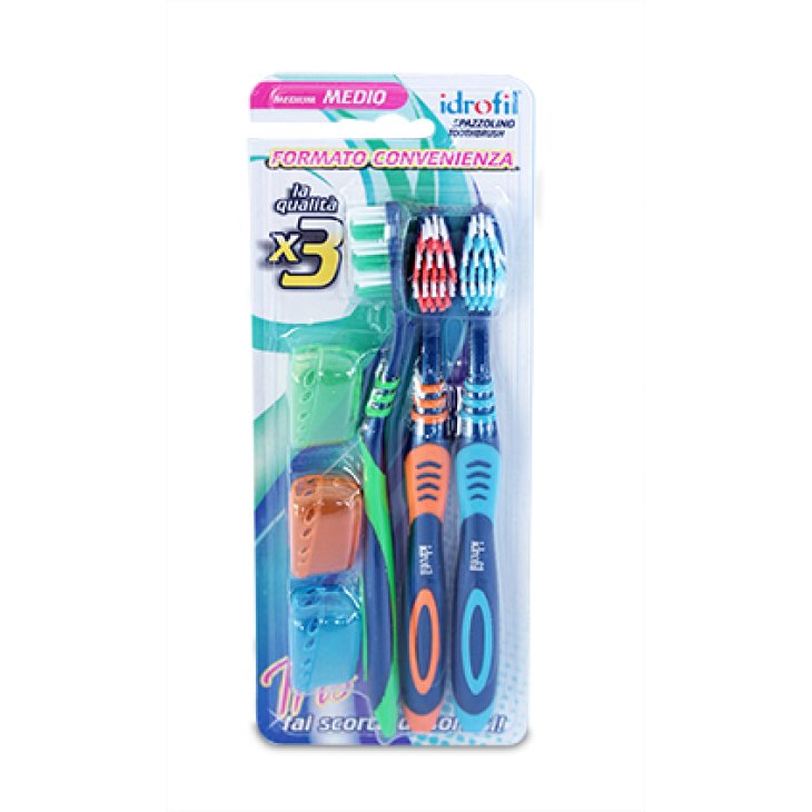 SPAZZOLINO TRIPACCO IDROFIL