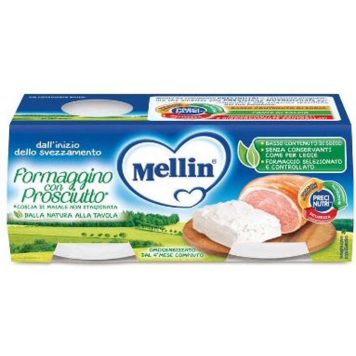 MELLIN-FORMAGGINO PROSCIUT 2X80G