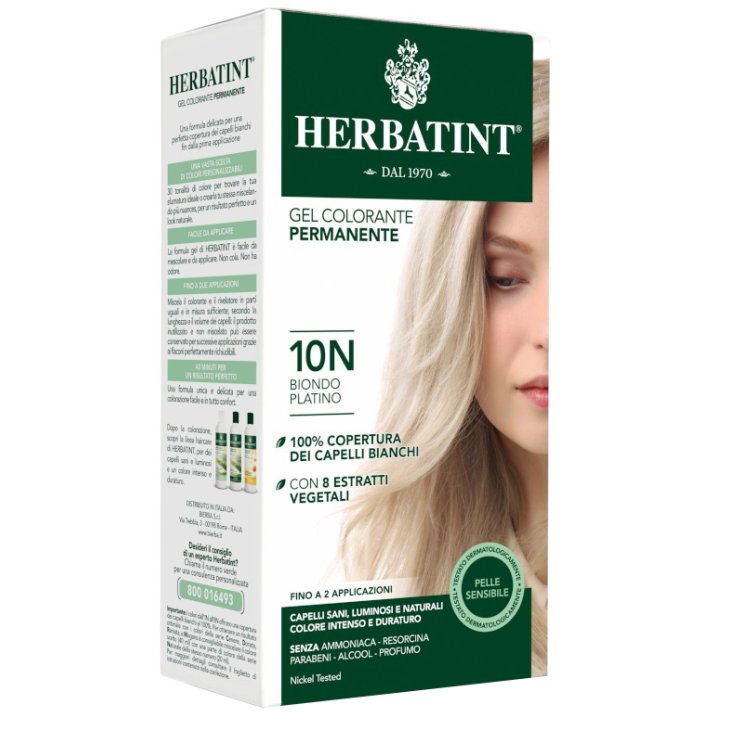 HERBATINT 10N BIONDO PLAT 150ML<
