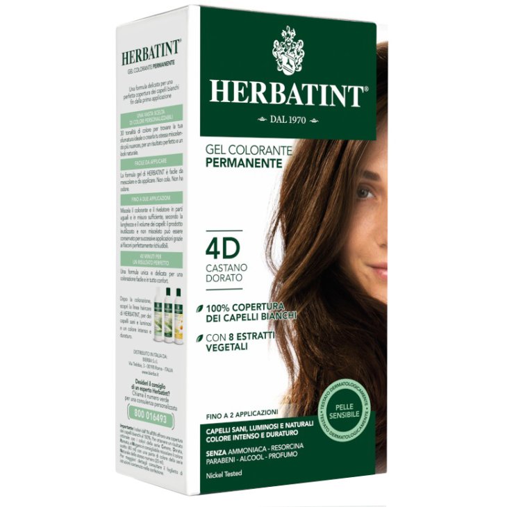 HERBATINT 4D CASTANO DORAT135ML<