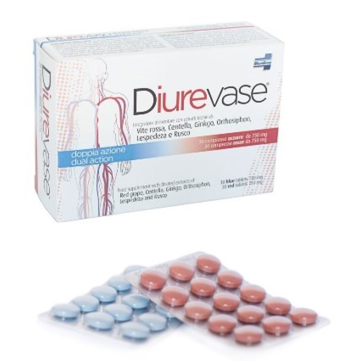 DIUREVASE 30CPR AZZ+30CPR ROSS DIUREVASE 30CPR AZZ+30CPR ROSS