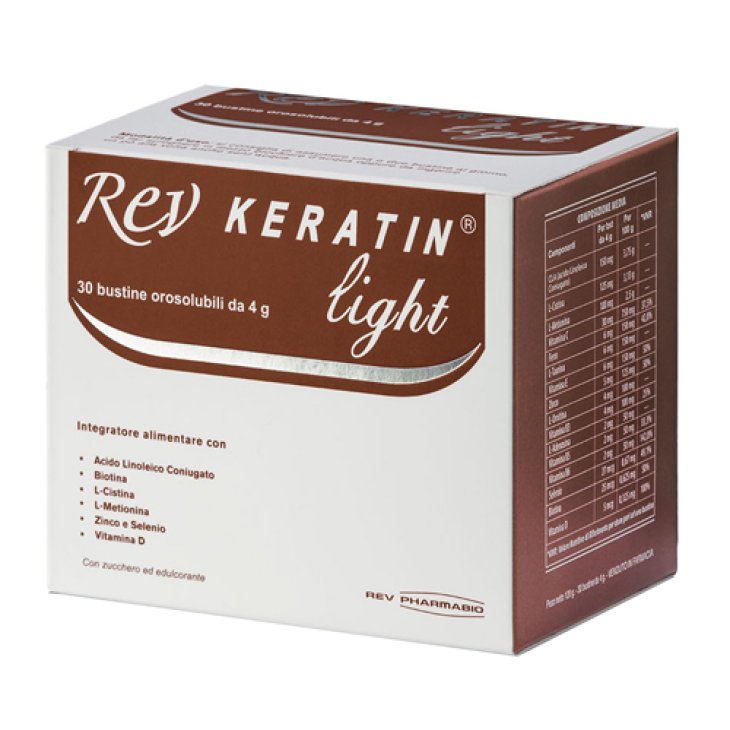 REV KERATIN LIGHT 30BUST 120G REV KERATIN LIGHT 30BUST 120G