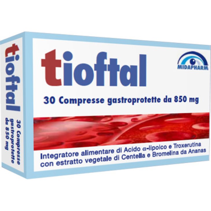 TIOFTAL 30CPR GASTROPROTETTE TIOFTAL 30CPR GASTROPROTETTE