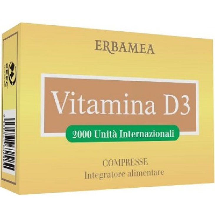 VITAMINA D3 90CPR S/GL ERBAMEA VITAMINA D3 90CPR S/GL ERBAMEA