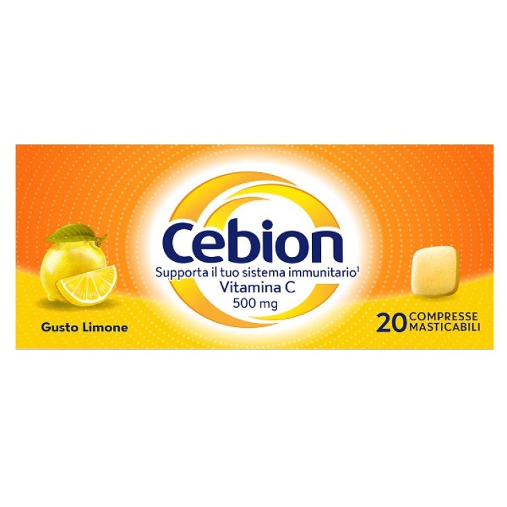 CEBION MAST LIMONE VIT C 20CPR
