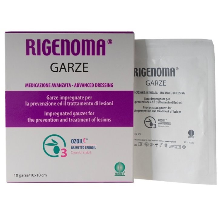 RIGENOMA Garze 10x10 10pz RIGENOMA Garze 10x10 10pz
