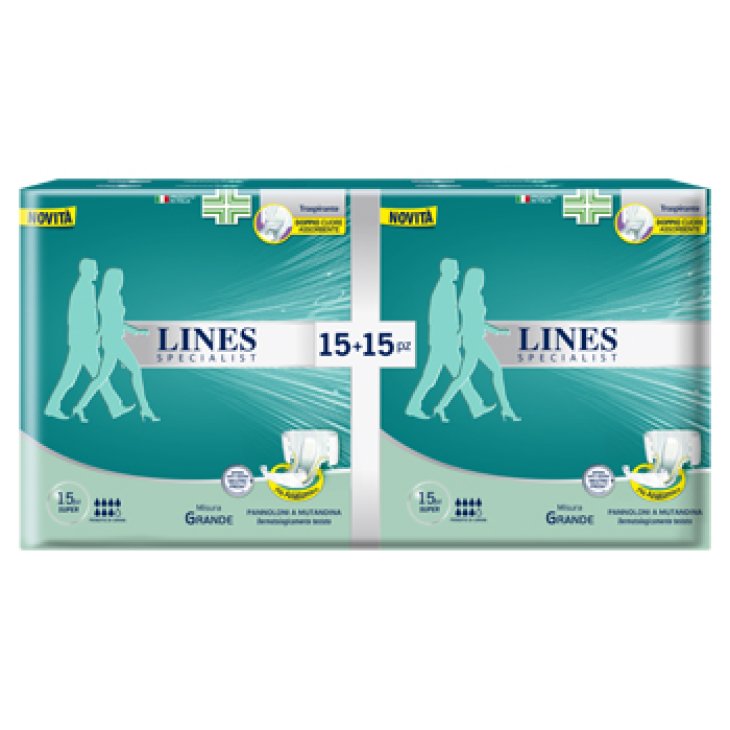LINES SP PANN SUPER L 30PZ LINES SP PANN SUPER L 30PZ