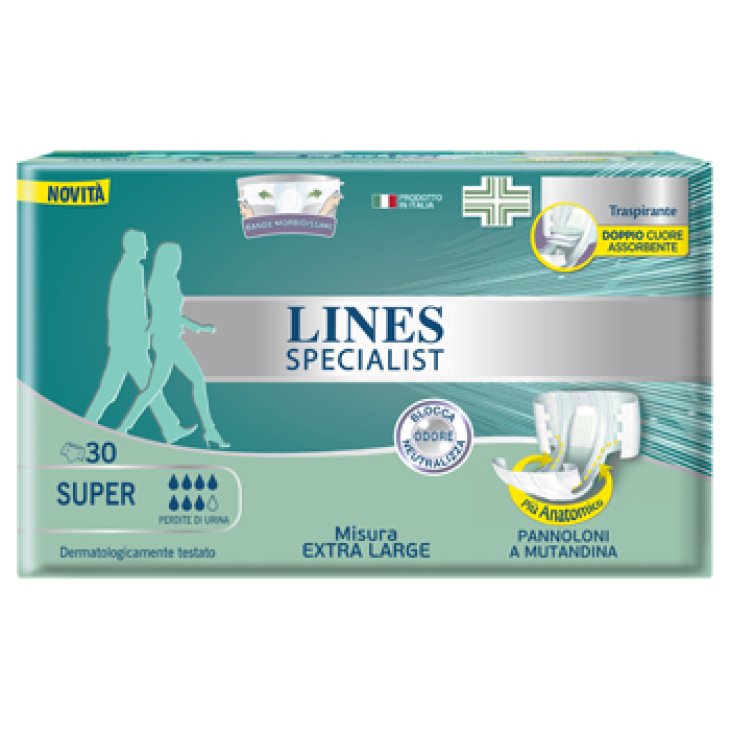 LINES SP PANN SUPER XL 30PZ LINES SP PANN SUPER XL 30PZ