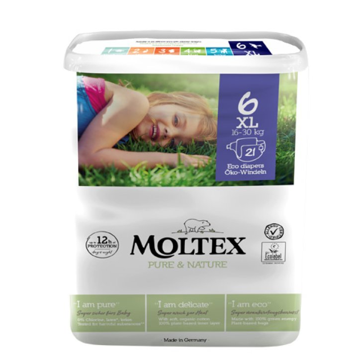 MOLTEX Pure&Nat.6(13-18Kg)21pz MOLTEX Pure&Nat.6(13-18Kg)21pz