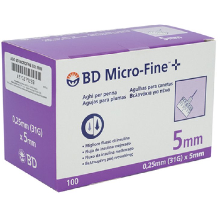 BD MICROFINE AGO G31 5MM 100PZ BD MICROFINE AGO G31 5MM 100PZ