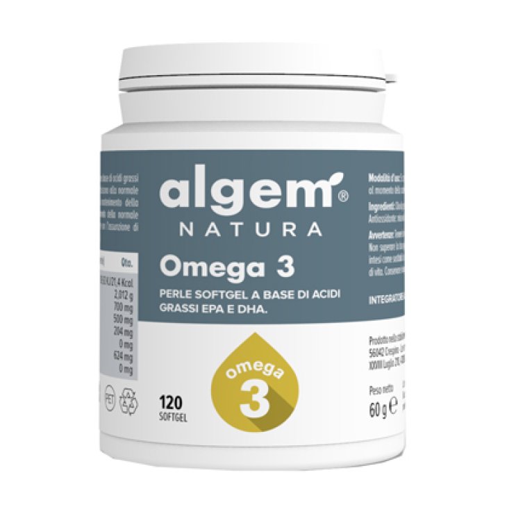 OMEGA 3 120PRL SOFTGEL ALGEM