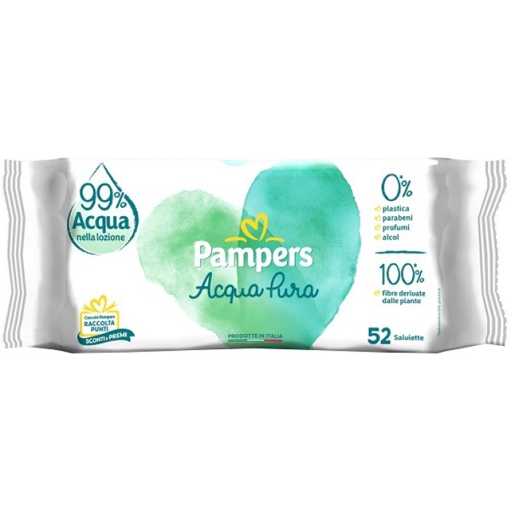 PAMPERS WIPES NATUR 52SALV 0020