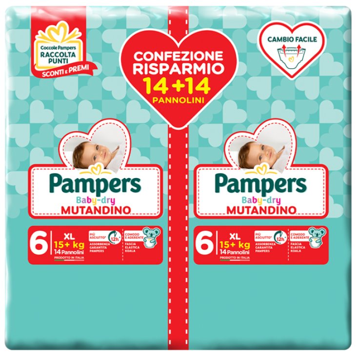 PAMPERS BD MUT DUO DWCT XL28PZ