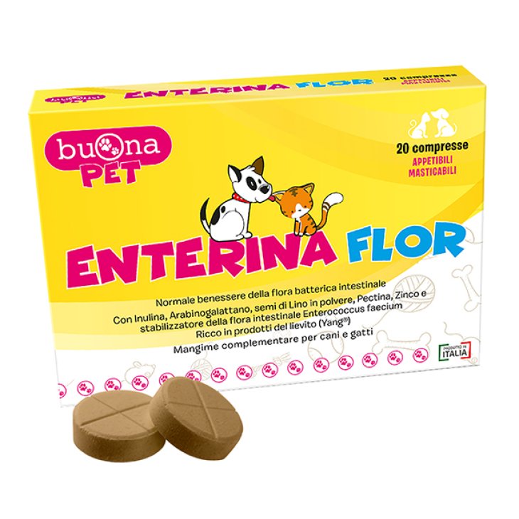 ENTERINA FLOR 20CPR VET