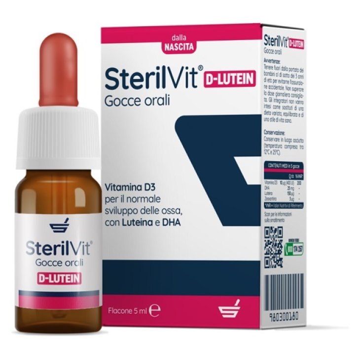 STERILVIT D LUTEIN DHA GTT 5ML STERILVIT D LUTEIN DHA GTT 5ML