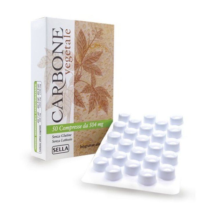 CARBONE VEGETALE 50CPR SELLA CARBONE VEGETALE 50CPR SELLA