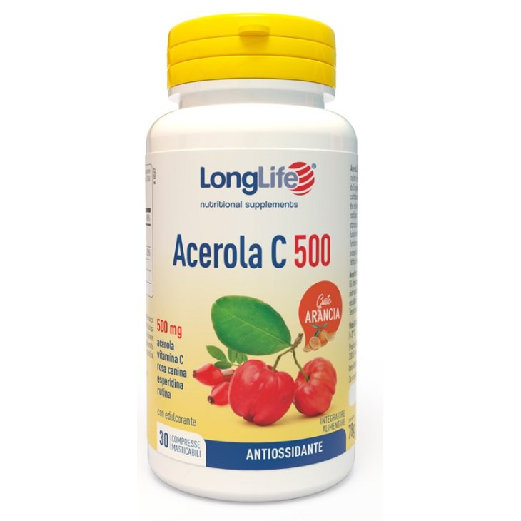 LONGLIFE ACEROLA C500 Ar.30Cpr LONGLIFE ACEROLA C500 Ar.30Cpr