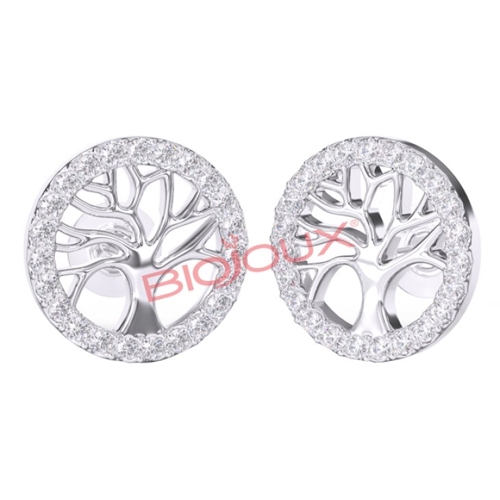 BJT994 ORECCHINI TREE LIFE SS