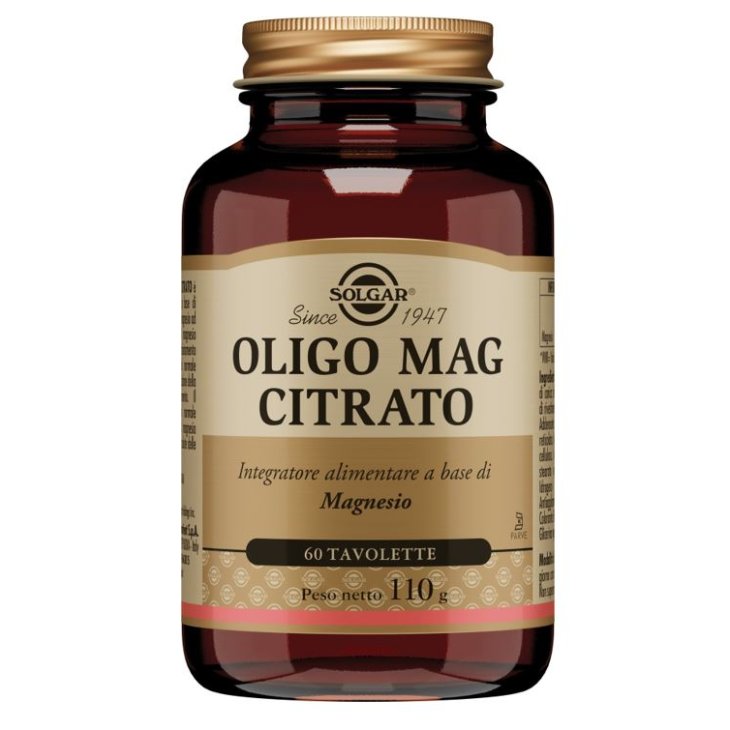 OLIGO MAG CITRATO 60TAV SOLGAR OLIGO MAG CITRATO 60TAV SOLGAR