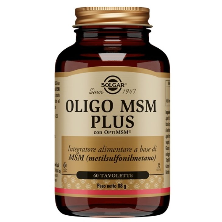 OLIGO MSM PLUS 60TAV SOLGAR OLIGO MSM PLUS 60TAV SOLGAR