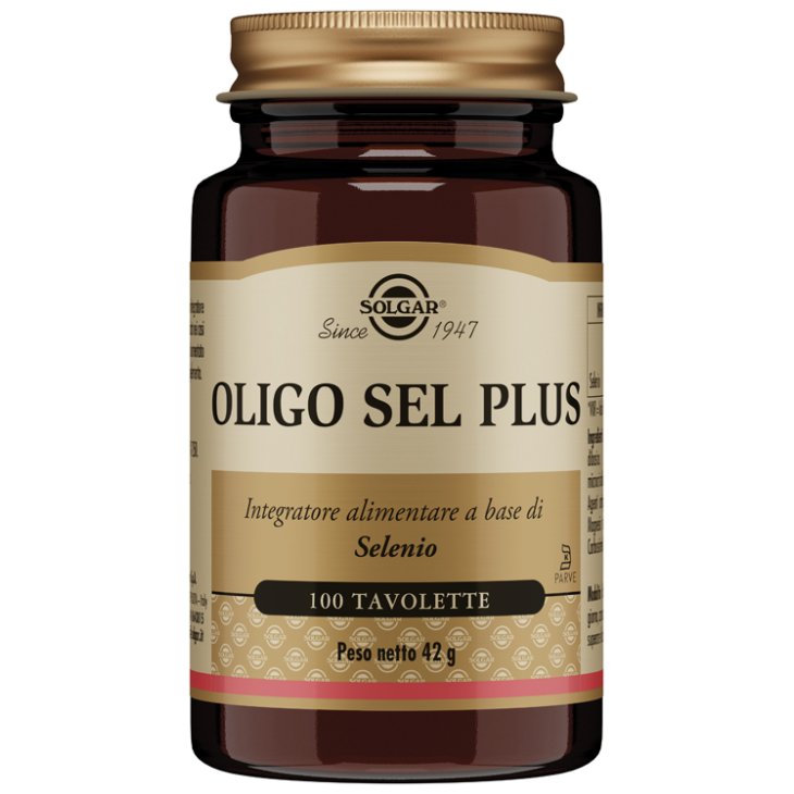 OLIGO SEL PLUS 100TAV SOLGAR OLIGO SEL PLUS 100TAV SOLGAR