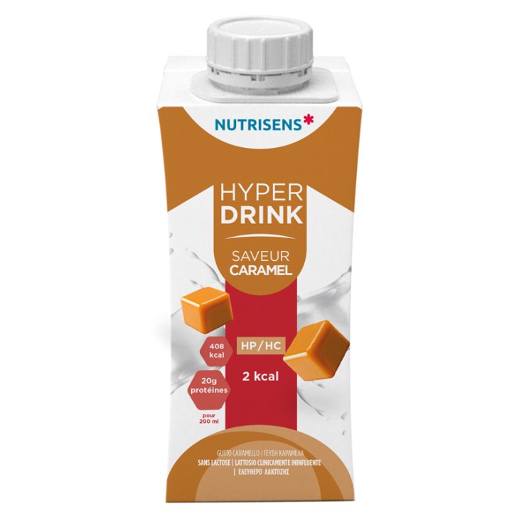 HYPERDRINK 2KCAL CARAM 4X200ML (