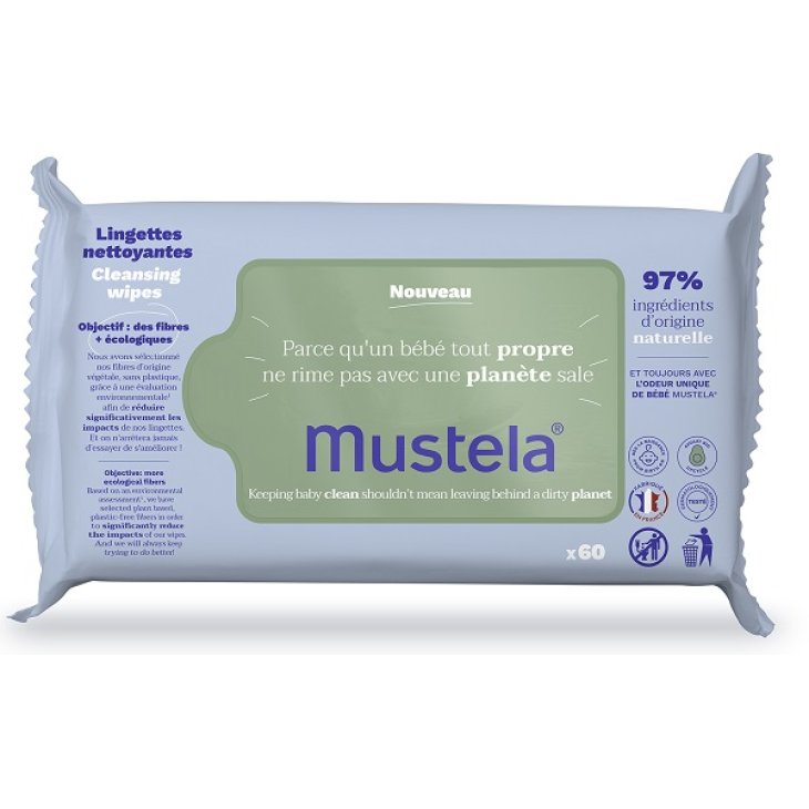 MUSTELA SALVIETTE DETERGENT60P MUSTELA SALVIETTE DETERGENT60P